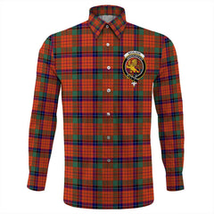 Nicolson Ancient Tartan Long Sleeve Button Shirt