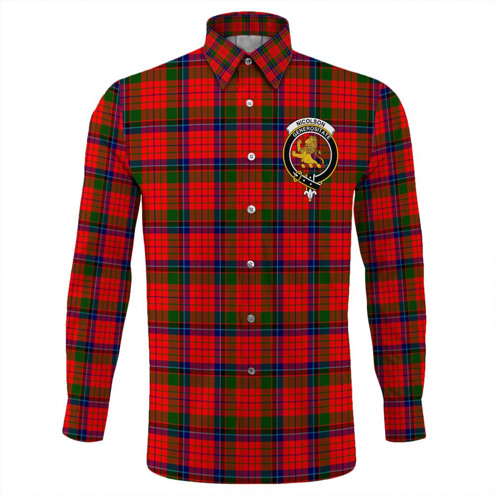 Nicolson Modern Tartan Long Sleeve Button Shirt