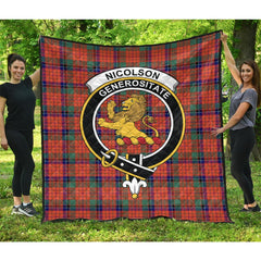 Nicolson Ancient Tartan Quilt
