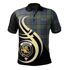 Nicolson Hunting Ancient Tartan Polo Shirt - Believe In Me Style
