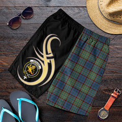 Nicolson Hunting Ancient Tartan Crest Men's Short PM8