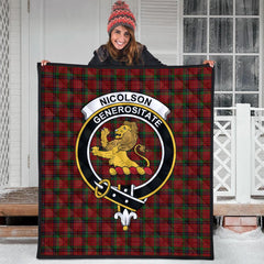 Nicolson Lochcarron Tartan Quilt