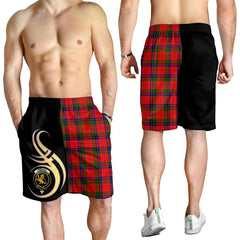 Nicolson Modern Tartan Crest Men's Short PM8