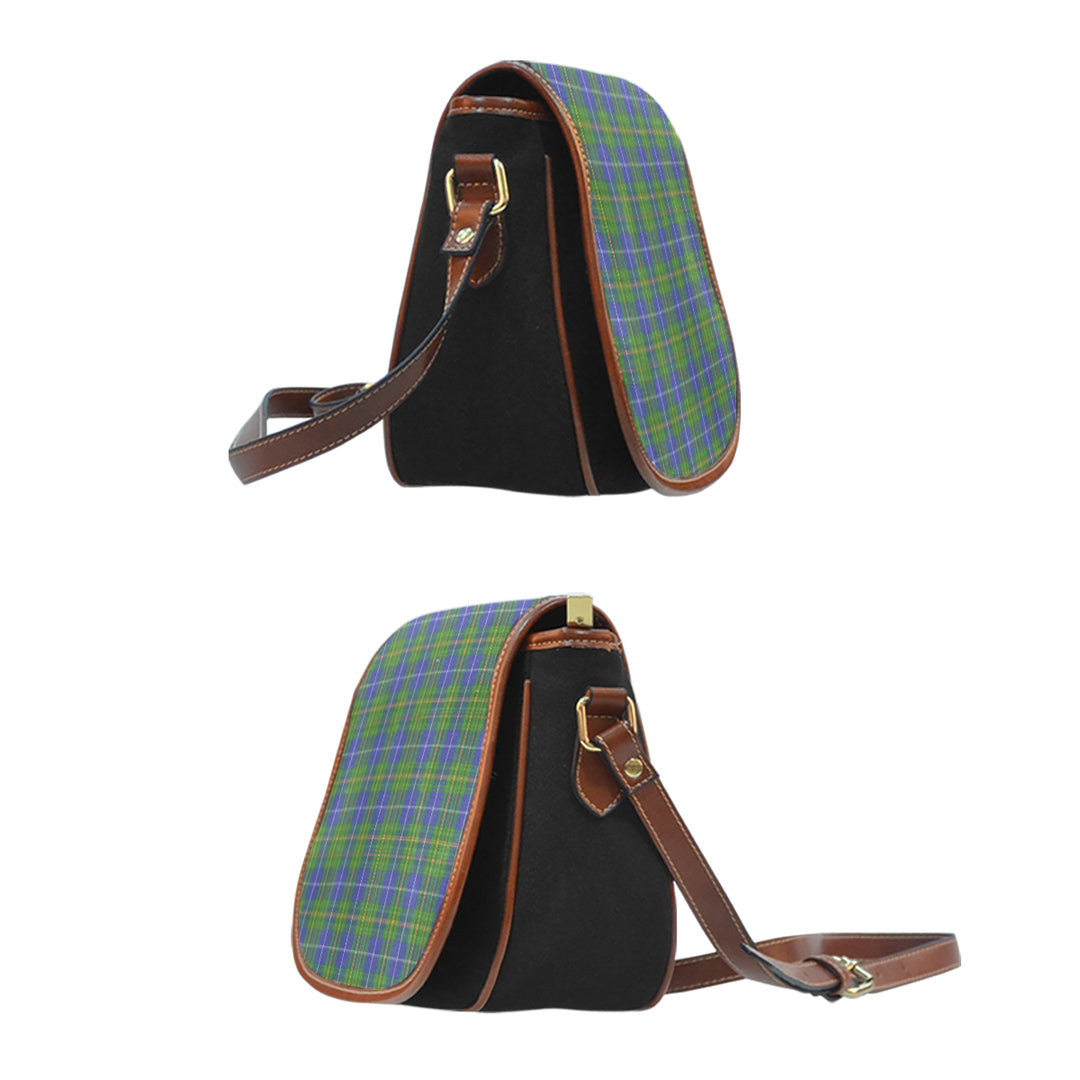 Nova Scotia Tartan Saddle Handbags