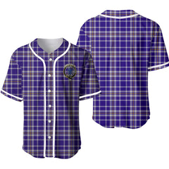 Ochterlony Tartan Unisex Baseball Jersey