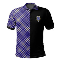 Ochterlony Tartan Polo Shirt Half of Me - Cross Style
