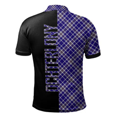 Ochterlony Tartan Polo Shirt Half of Me - Cross Style