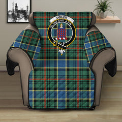 Ogilvie Hunting Modern Tartan Crest Sofa Protector