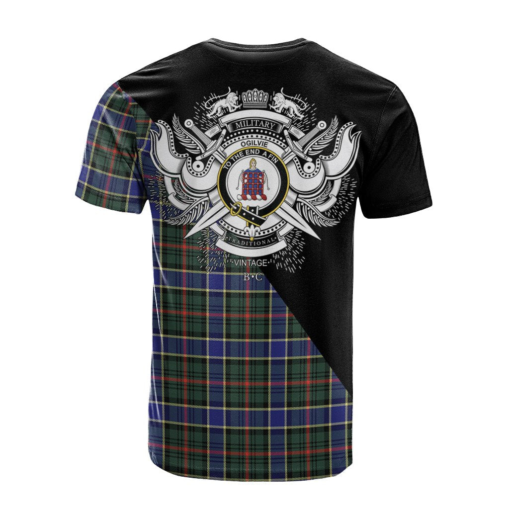 Ogilvie Hunting Modern Tartan - Military T-Shirt