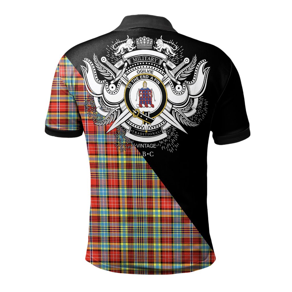 Ogilvie Clan - Military Polo Shirt
