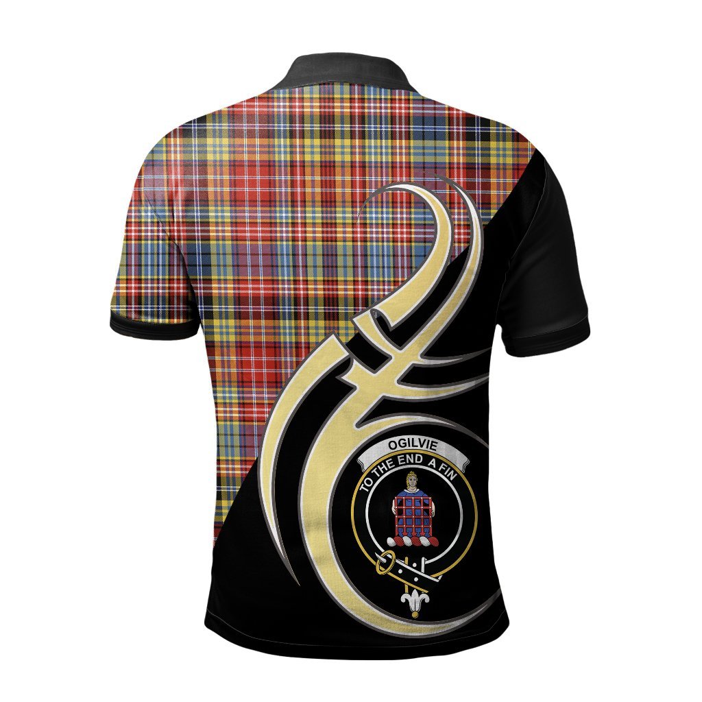 Ogilvie of Airlie Ancient Tartan Polo Shirt - Believe In Me Style