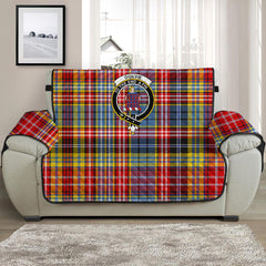 Ogilvie Tartan Crest Sofa Protector