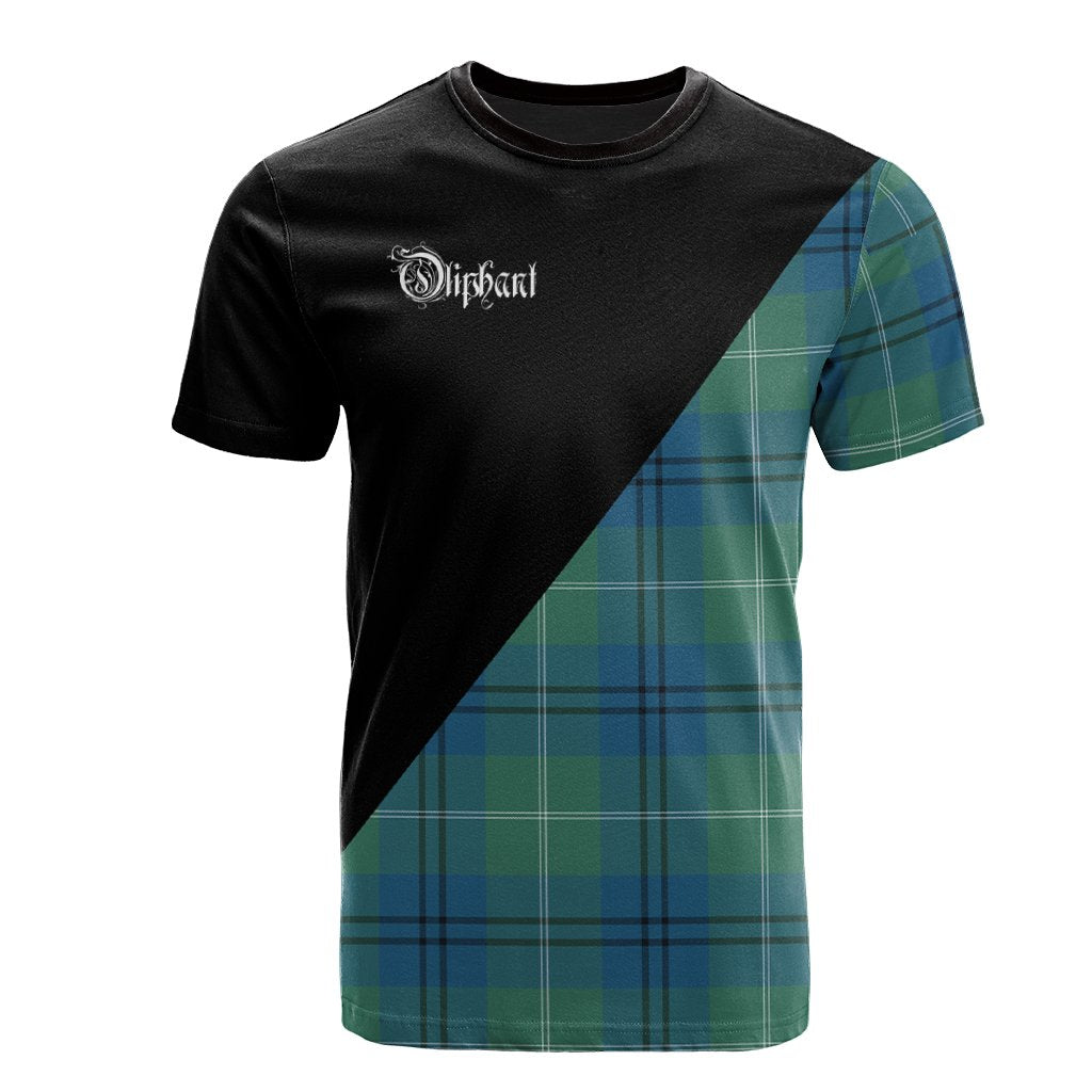 Oliphant Ancient Tartan - Military T-Shirt