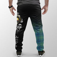 Oliphant Ancient Tartan Crest Jogger Sweatpants - Alba Celtic Style