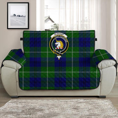 Oliphant Modern Tartan Crest Sofa Protector