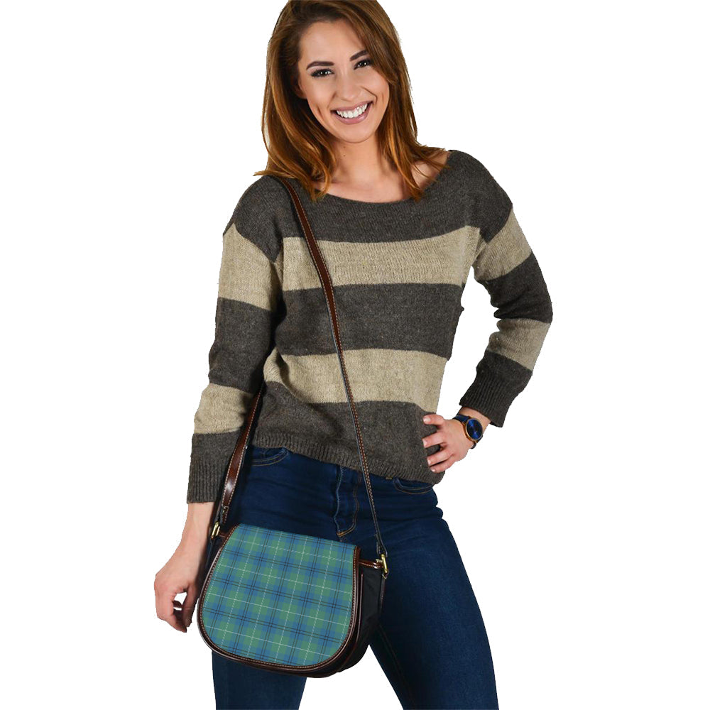 Oliphant Ancient Tartan Saddle Handbags