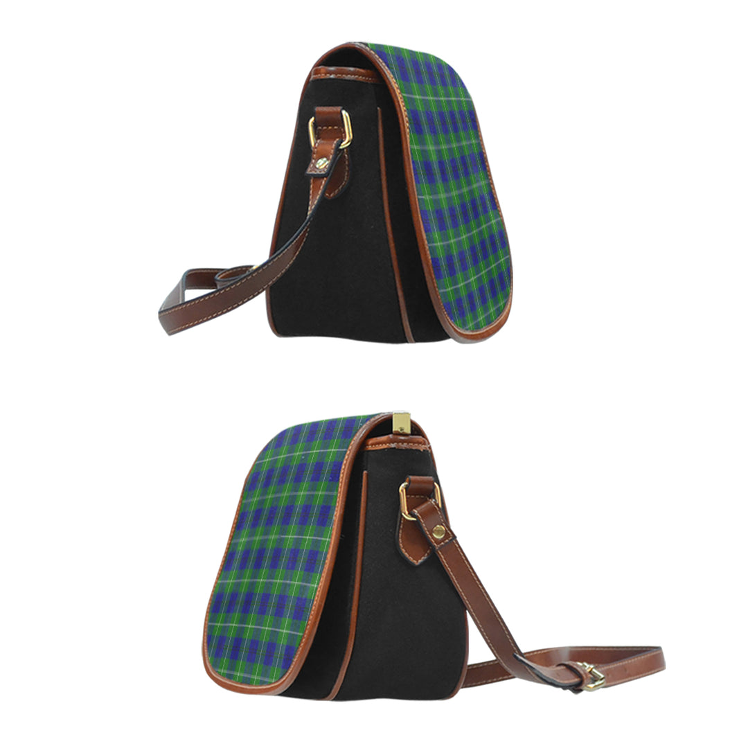 Oliphant Modern Tartan Saddle Handbags