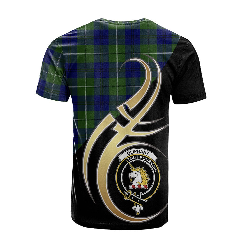 Oliphant Modern Tartan T-shirt - Believe In Me Style