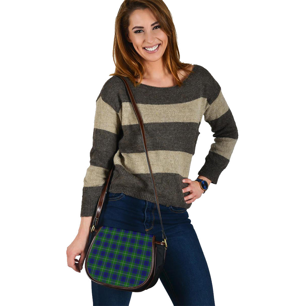 Oliphant Modern Tartan Saddle Handbags