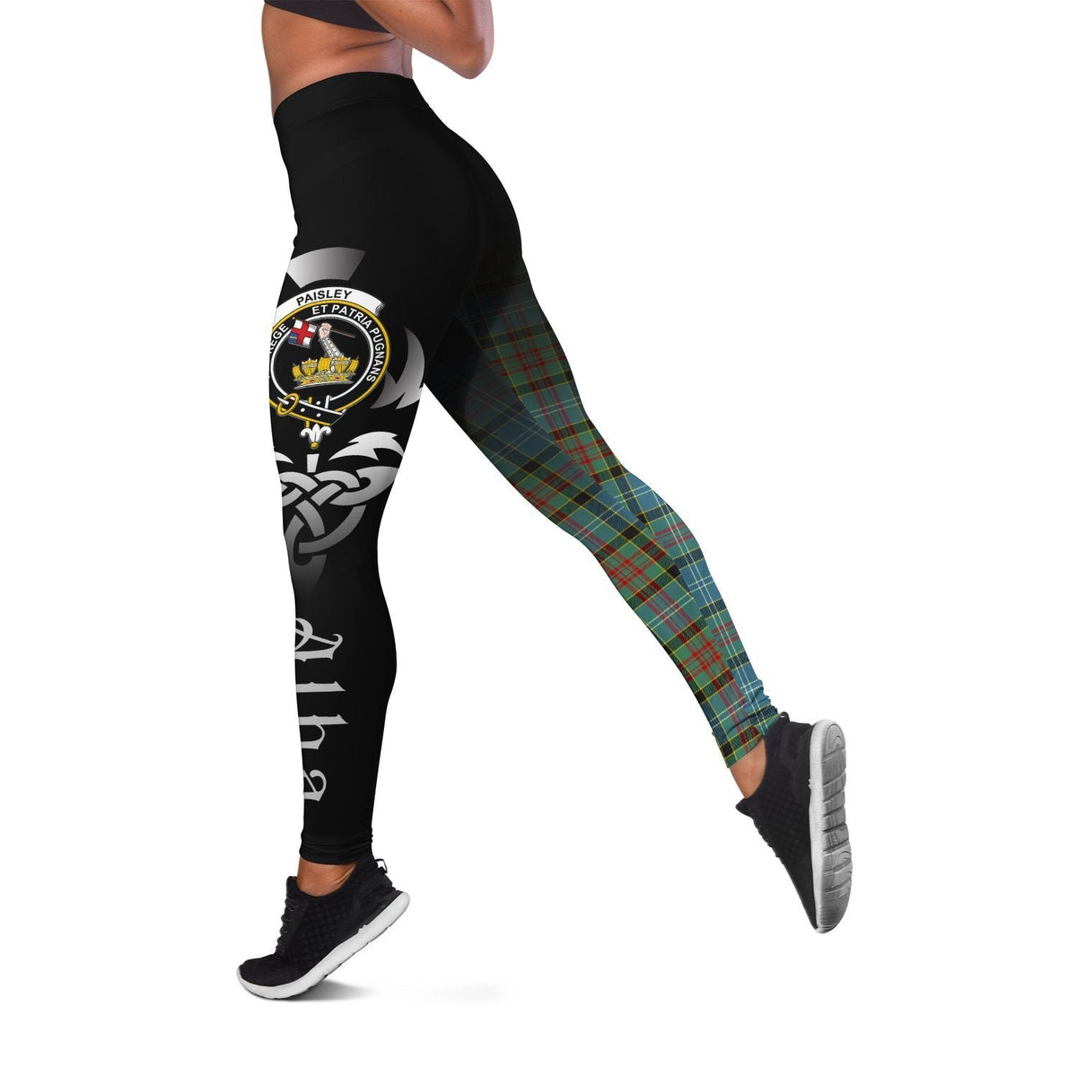 Paisley District Tartan Leggings - Alba Celtic Style