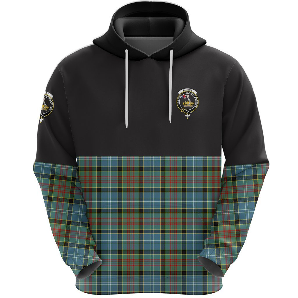 Paisley Clan Half Of Tartan Hoodie