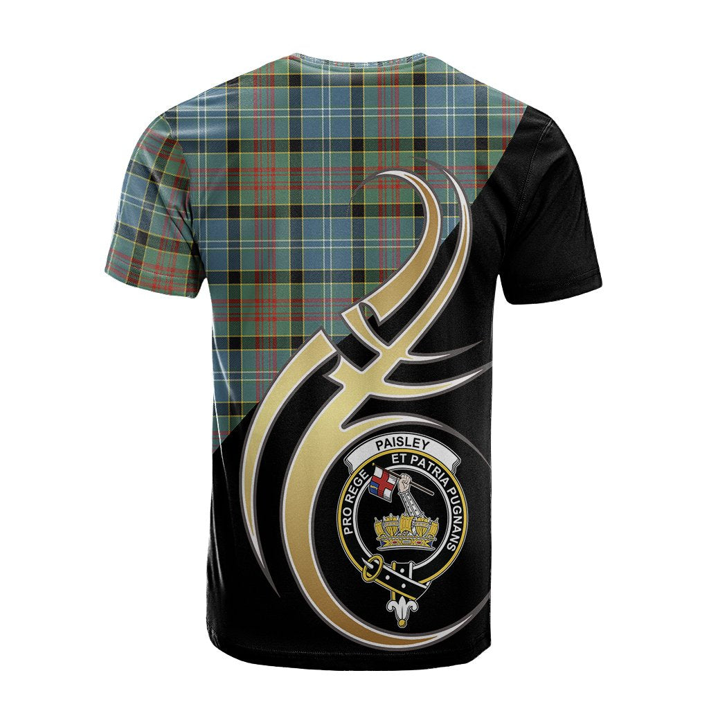 Paisley Tartan T-shirt - Believe In Me Style