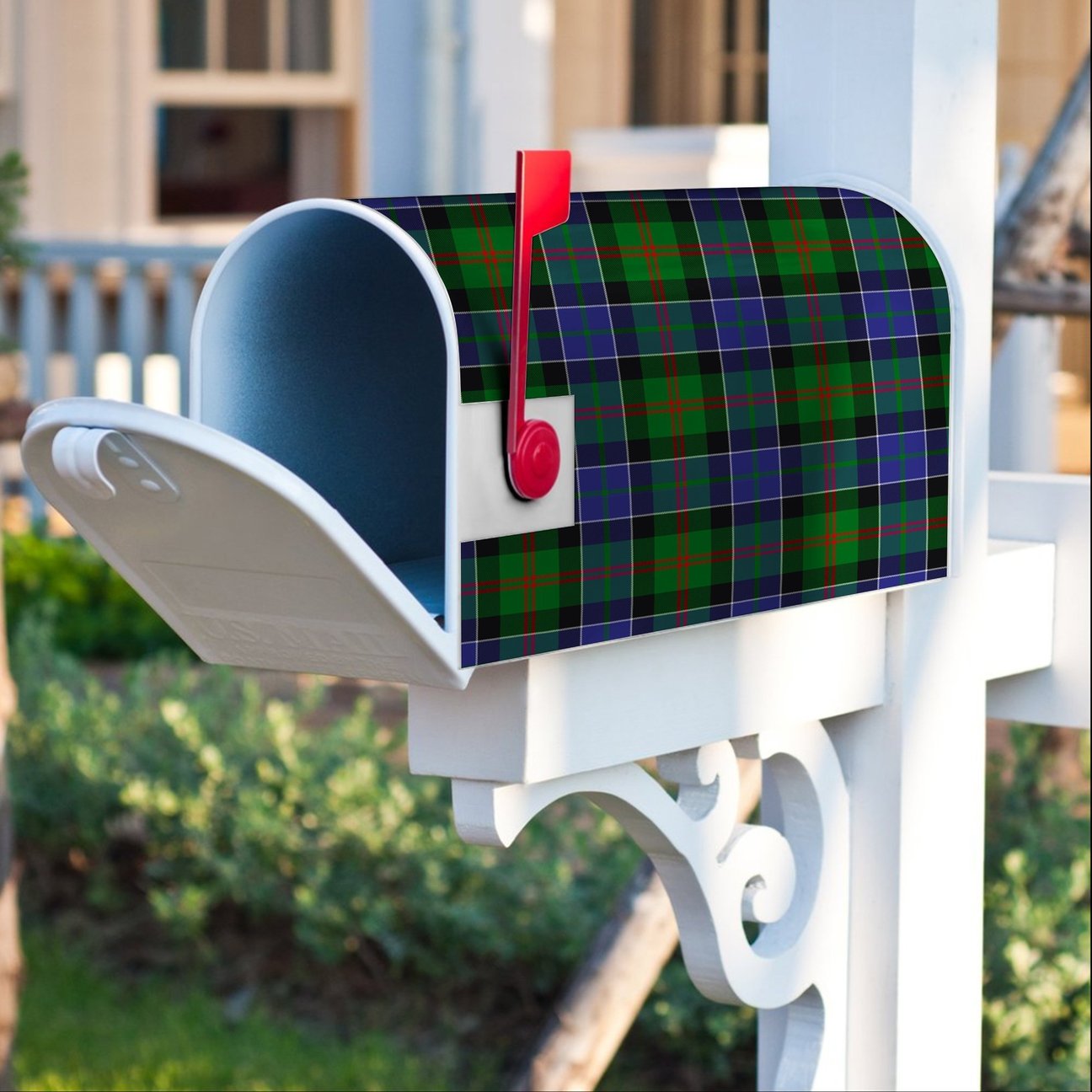 Paterson Tartan Crest Mailbox