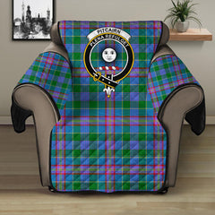 Pitcairn Hunting Tartan Crest Sofa Protector