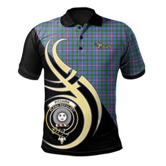 Pitcairn Hunting Tartan Polo Shirt - Believe In Me Style