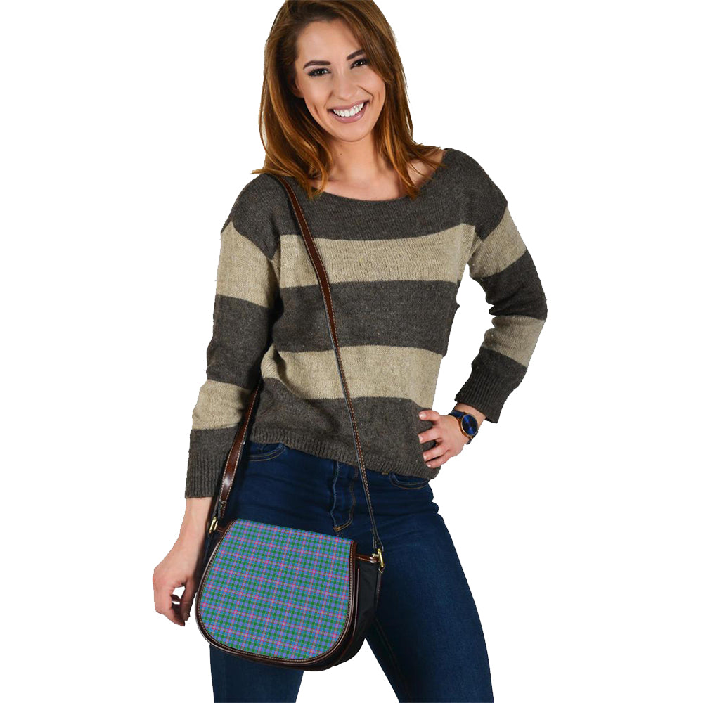 Pitcairn Hunting Tartan Saddle Handbags