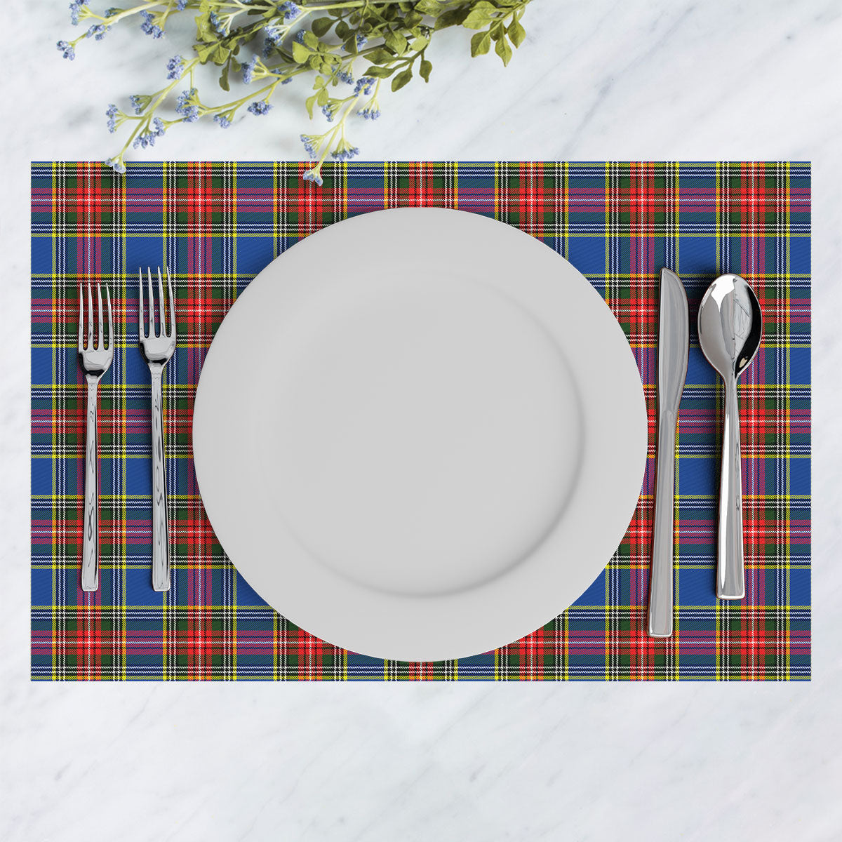 Bethune Modern Tartan Placemat