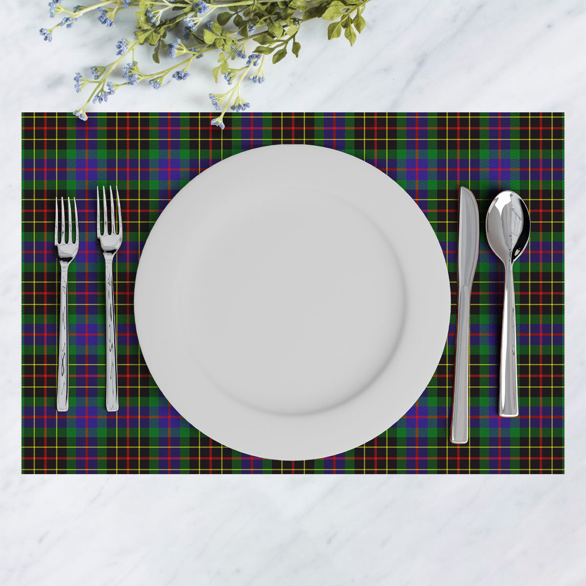 Brodie Hunting Modern Tartan Placemat