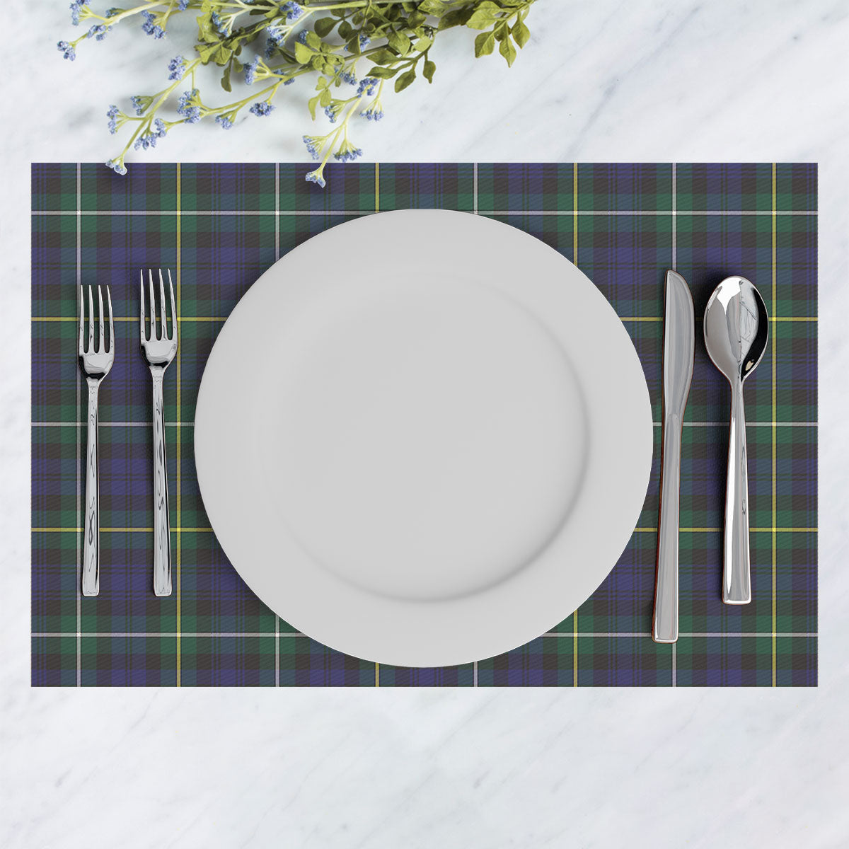 Campbell Argyll Modern Tartan Placemat