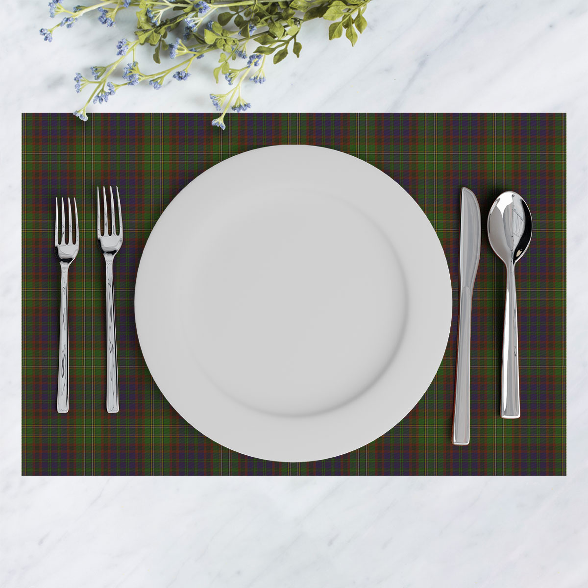 Cunningham Hunting Modern Tartan Placemat