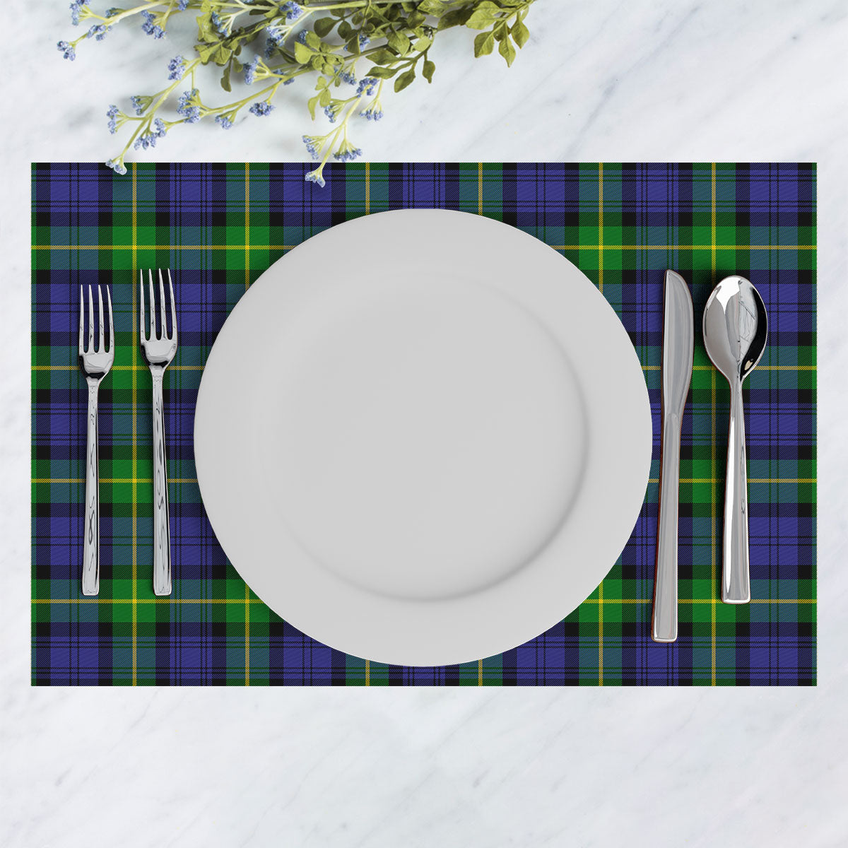 Gordon Modern Tartan Placemat