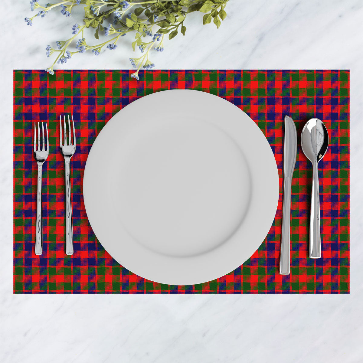 Gow (of Skeoch) Tartan Placemat