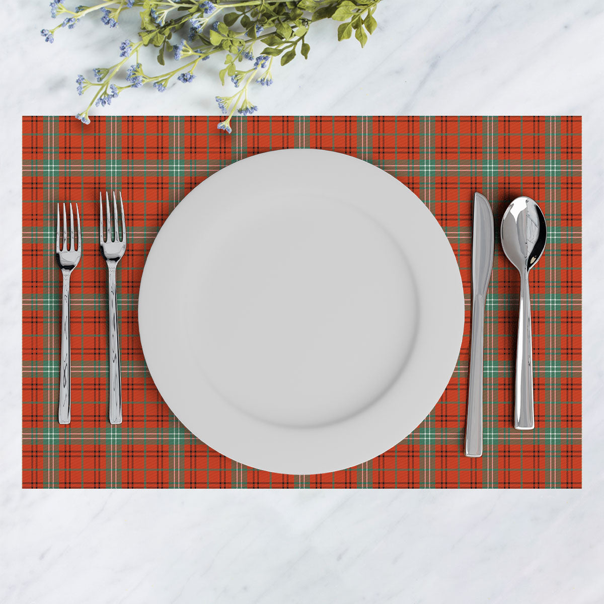 Morrison Red Ancient Tartan Placemat