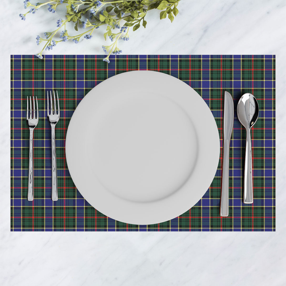 Ogilvie Hunting Modern Tartan Placemat