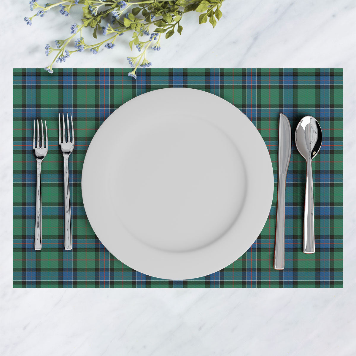 Sinclair Hunting Ancient Tartan Placemat