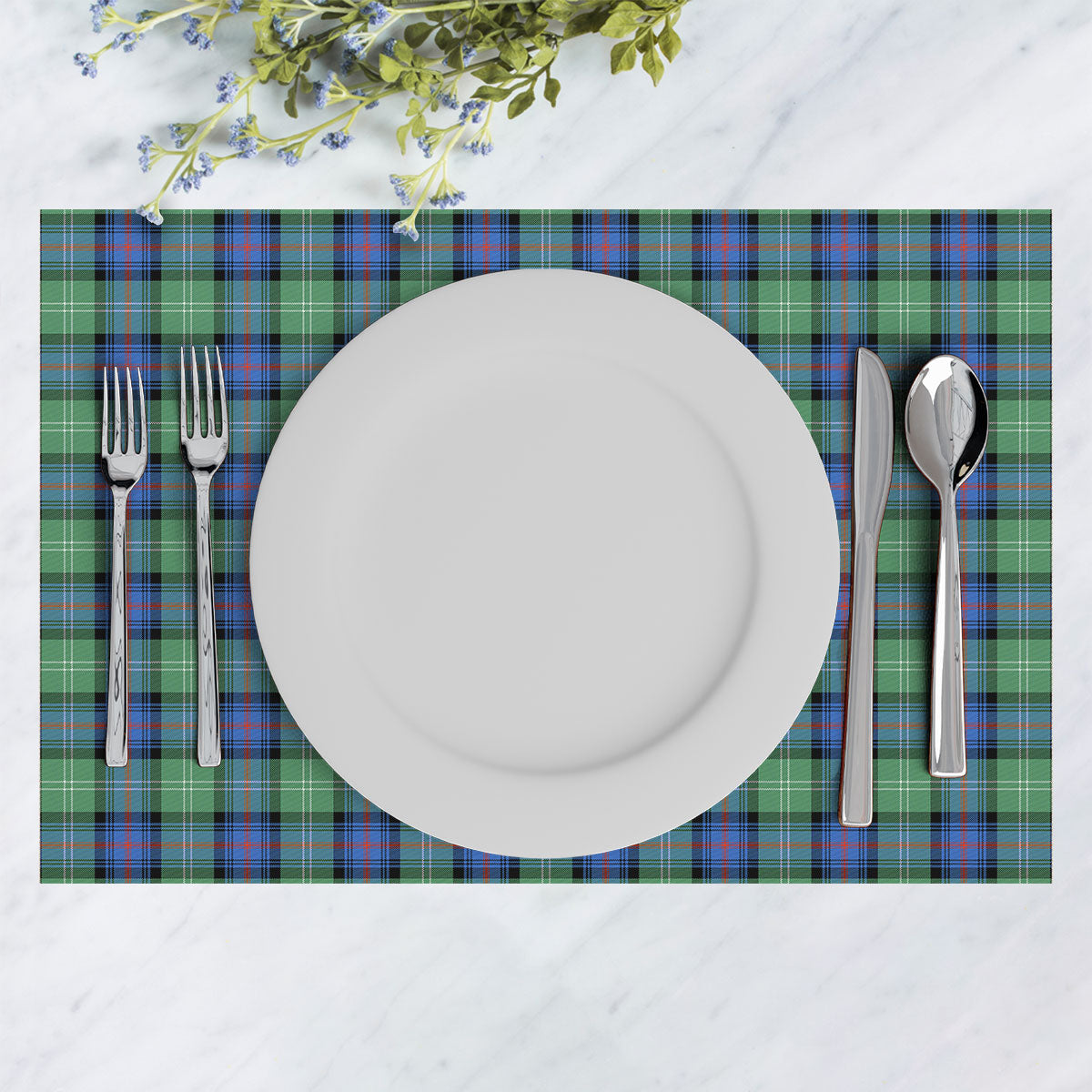 Sutherland Old Ancient Tartan Placemat