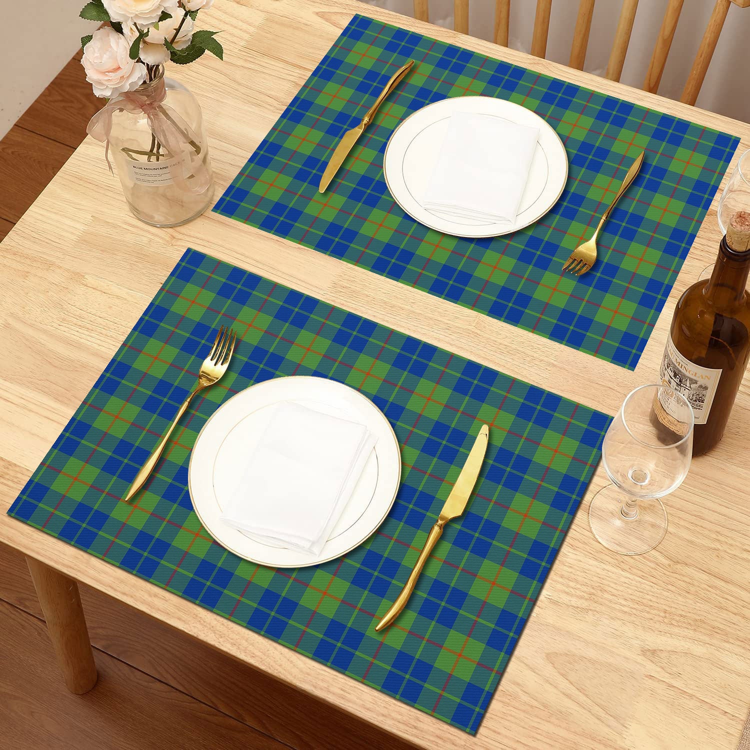 Barclay Hunting Ancient Tartan Placemat