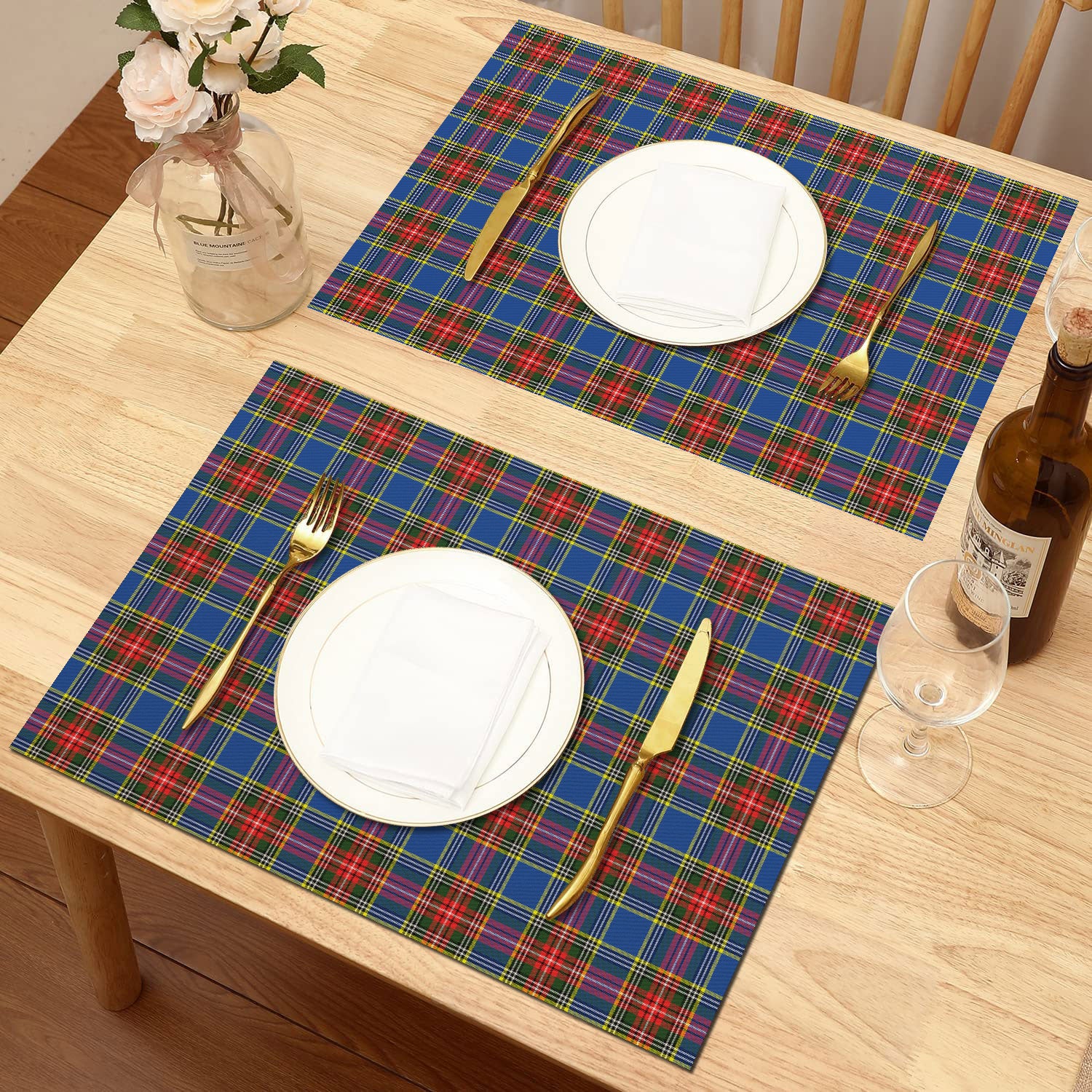 Bethune Modern Tartan Placemat