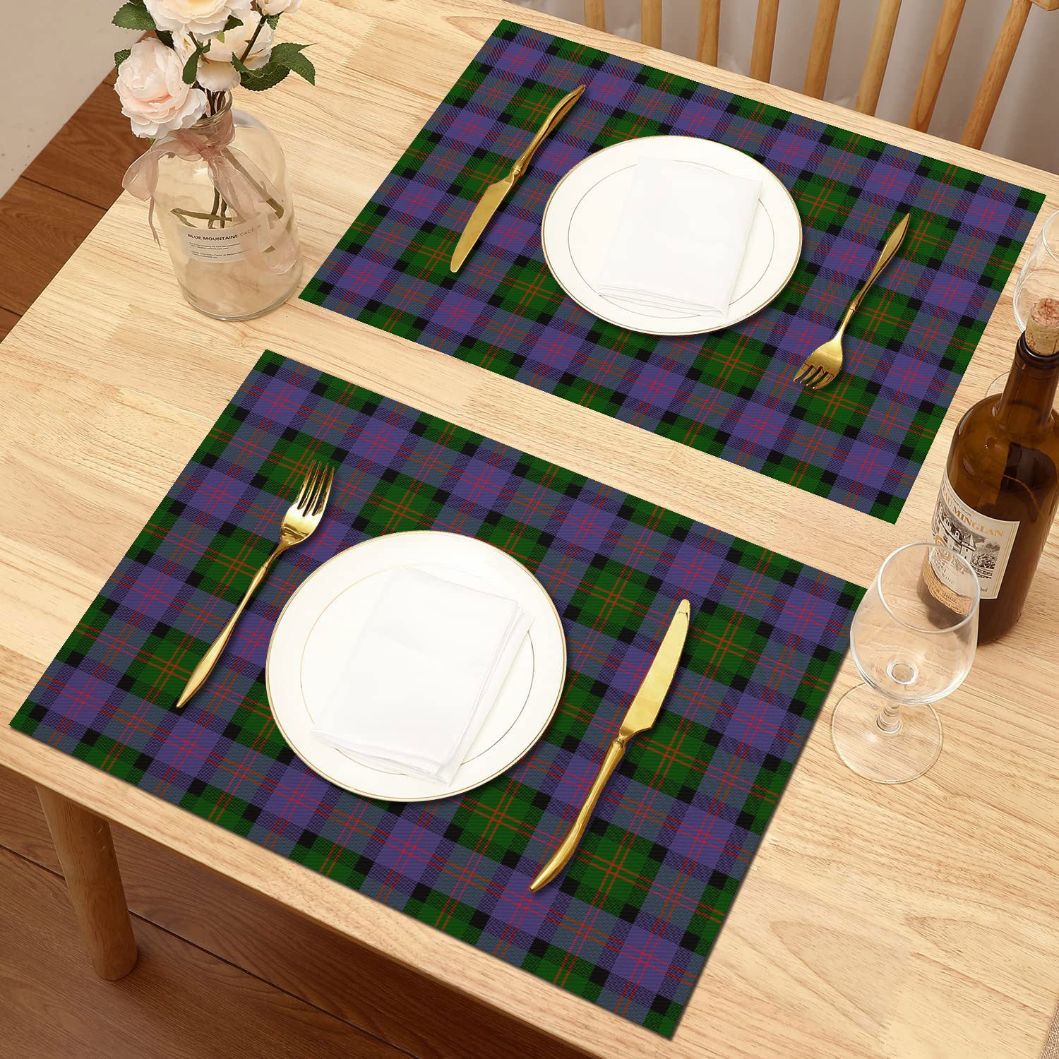 Blair Modern Tartan Placemat