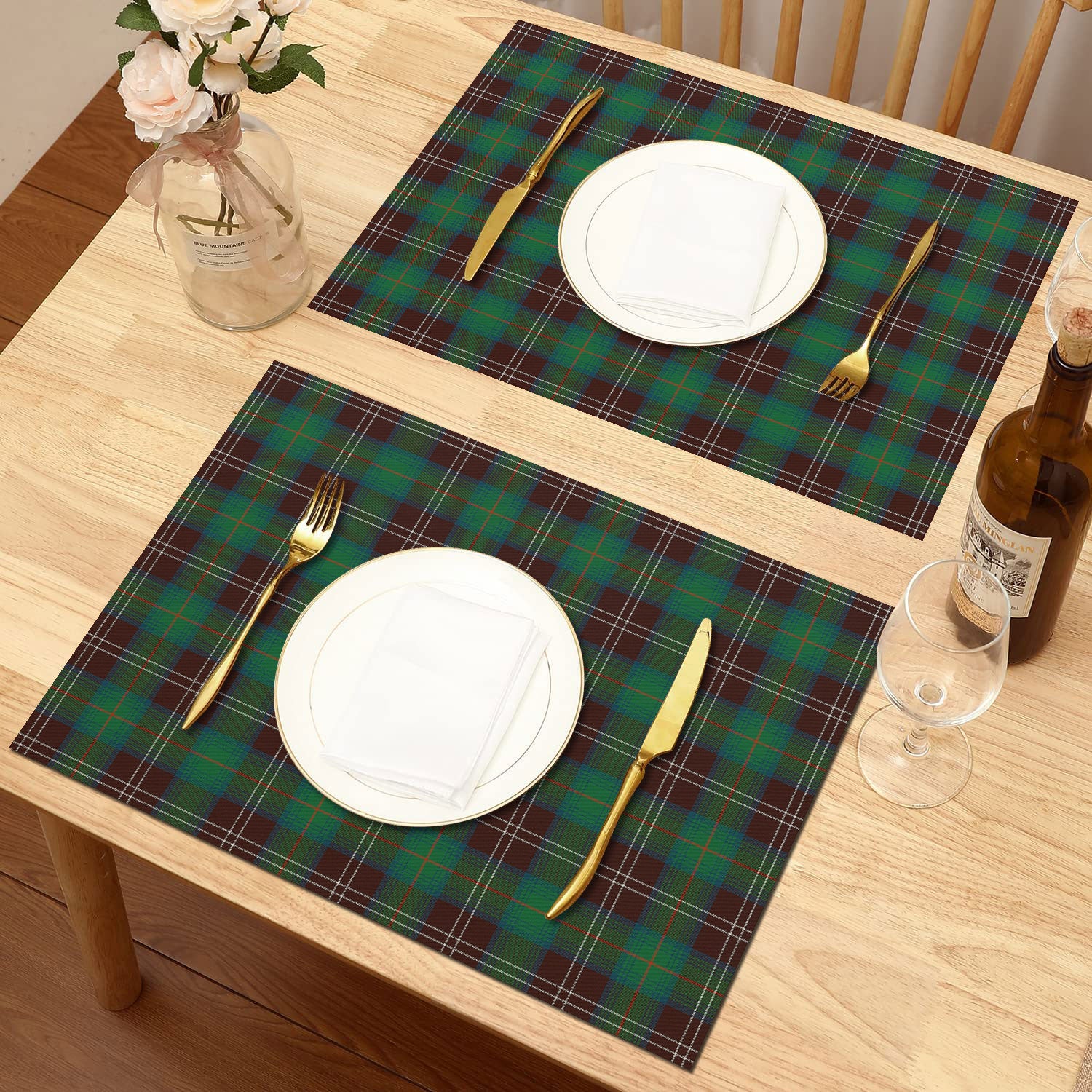 Chisholm Hunting Ancient Tartan Placemat