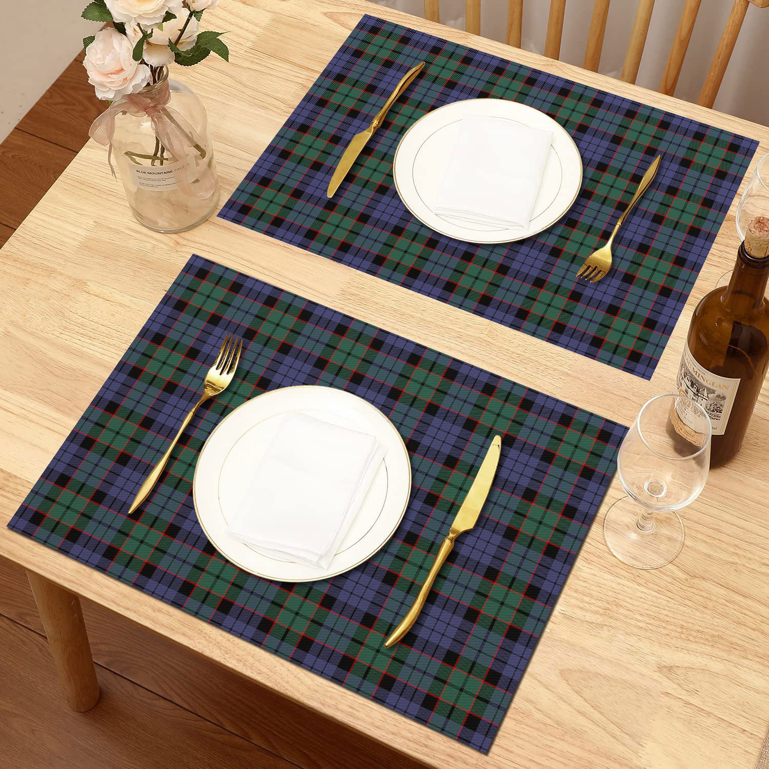 Fletcher Modern Tartan Placemat