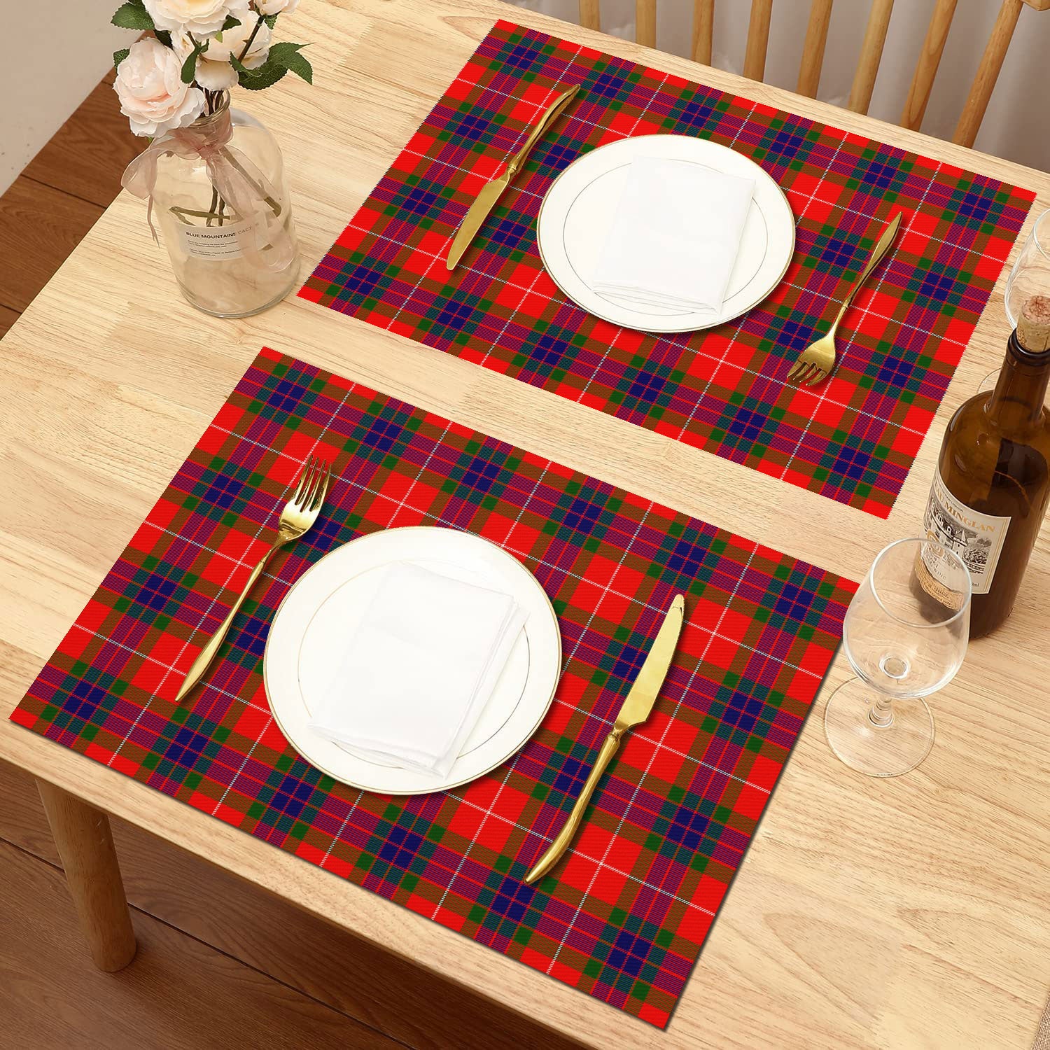 Fraser (of Lovat) Modern Tartan Placemat