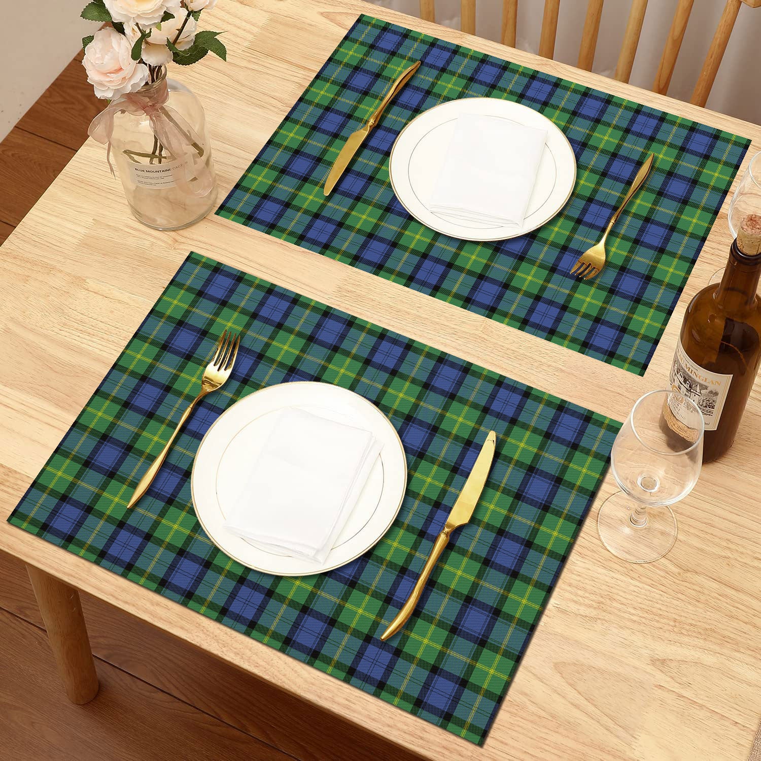 Gordon Old Ancient Tartan Placemat