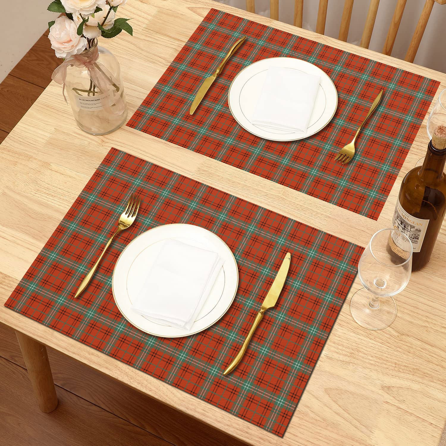 Morrison Red Ancient Tartan Placemat