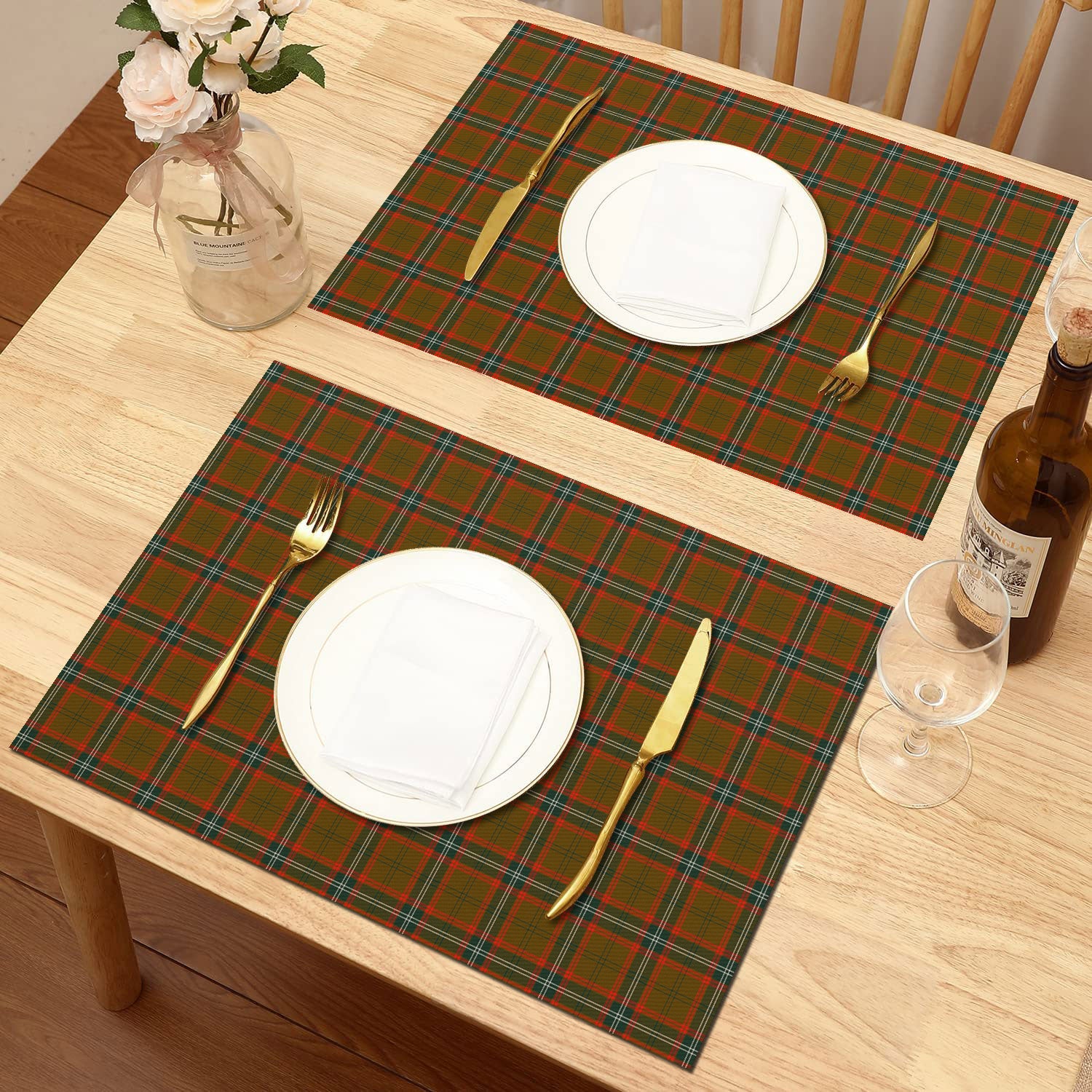 Seton Hunting Modern Tartan Placemat