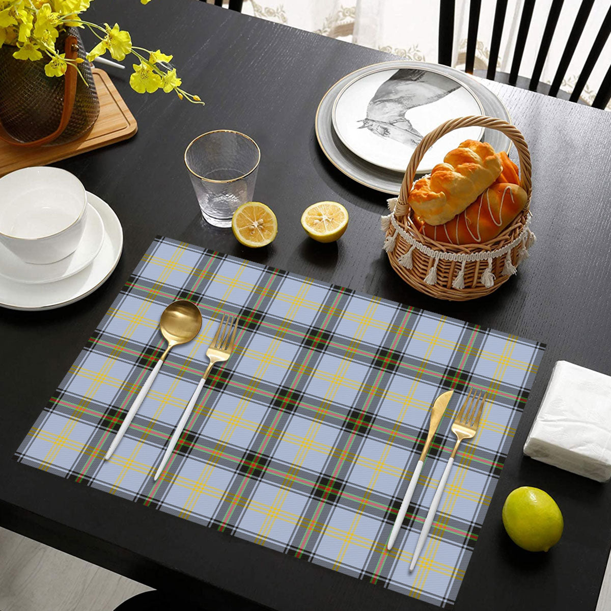 Bell of the Borders Tartan Placemat